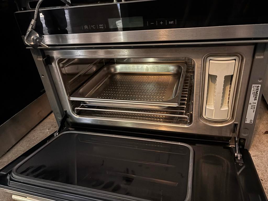 Siemens stoomoven, Gebruikt, Oven, Stoom, Inbouw