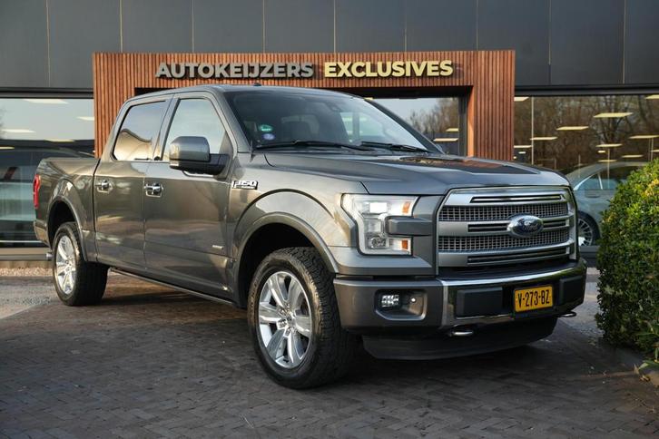 Ford USA F150 3.5 V6 Ecoboost SuperCrew Dubbel Cabine Panora, Auto's, Ford Usa, Bedrijf, Te koop, F-150, 4x4, ABS, Achteruitrijcamera