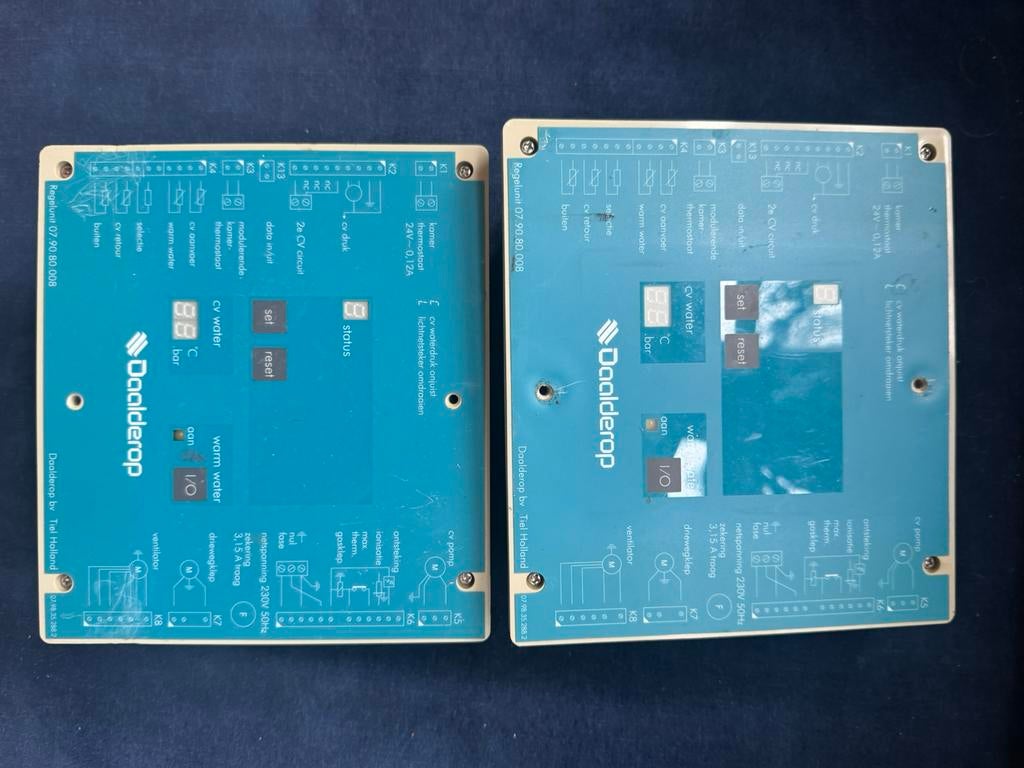 Itho Daalderop regelunit model 07.90.80.043  2x, Cv-ketel of Combi-ketel, Minder dan 60 cm, Ophalen of Verzenden, Zo goed als nieuw