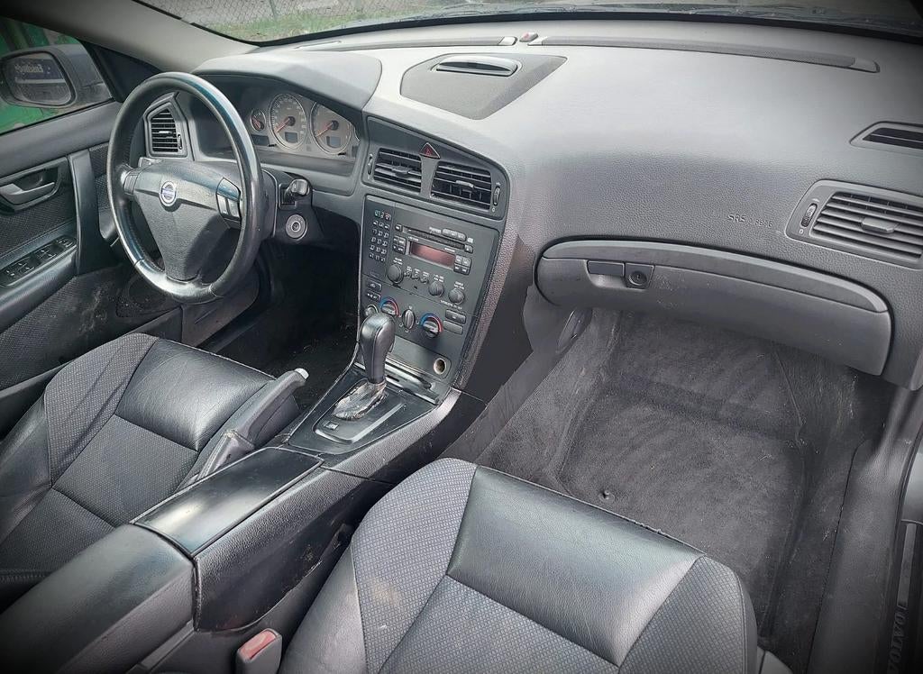 Compleet zwart leer/stof interieur Volvo S60 2000-2008, Auto-onderdelen, Ophalen, Gebruikt, Volvo