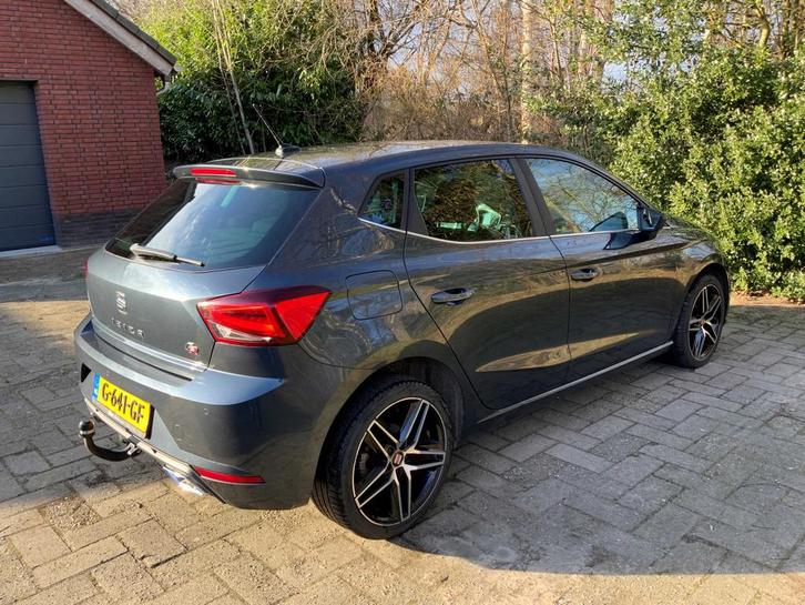 Seat Ibiza 1.0 Eco TSI 115pk 2019 Grijs Business Intense, Auto's, Seat, Particulier, Ibiza, ABS, Achteruitrijcamera, Adaptive Cruise Control