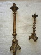 koperen kandelaars, Antiek en Kunst, Antiek | Kandelaars, Ophalen, Koper of Brons