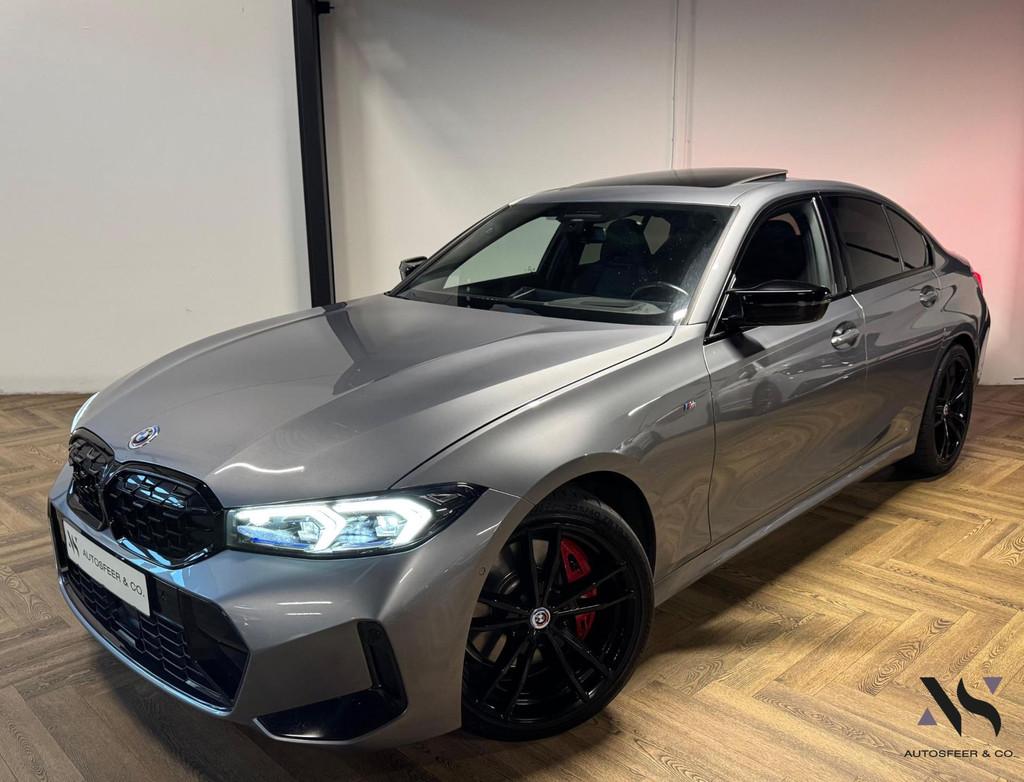 BMW 3-serie M340i xDrive PANO KEYLESS CAM, USB, Gebruikt, Zwart, 1700 kg