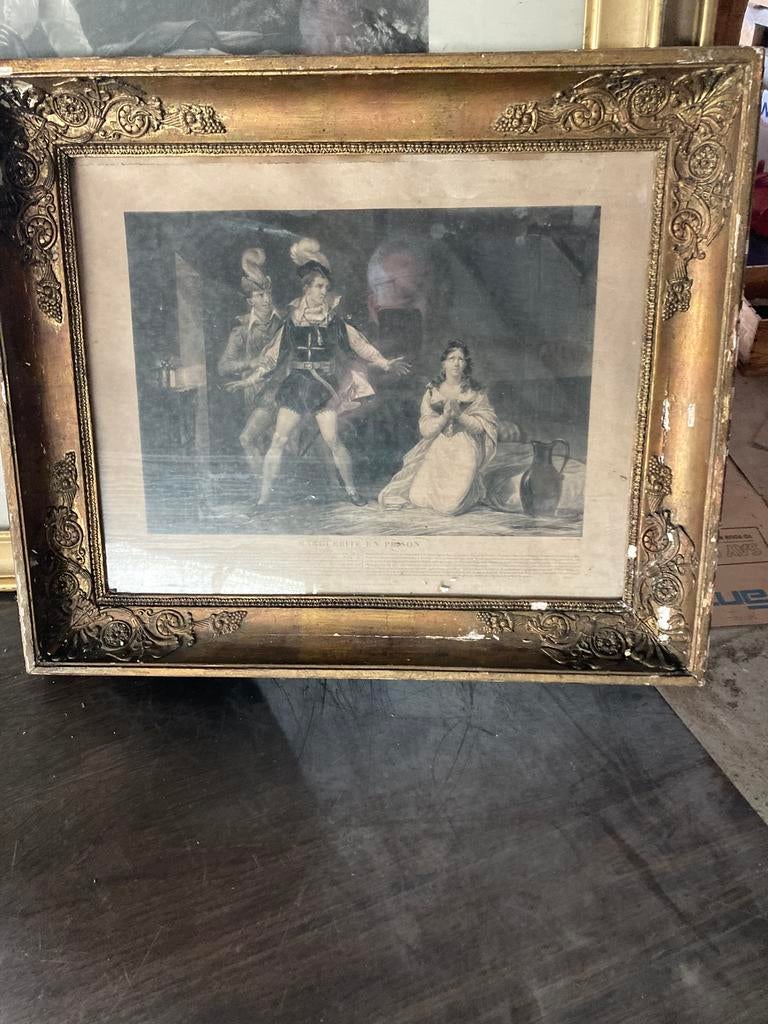 Oude prenten, Ophalen