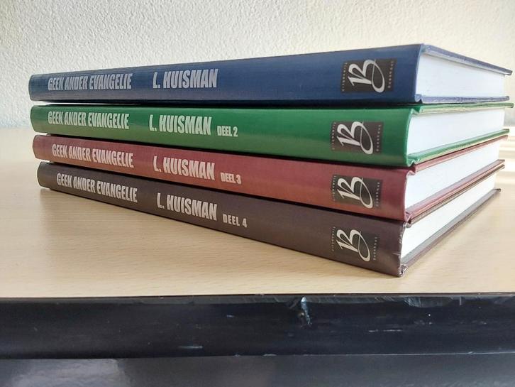 Huisman, ds.L. - Serie geen ander evangelie deel 1-4, Boeken, Godsdienst en Theologie, Zo goed als nieuw, Christendom | Protestants
