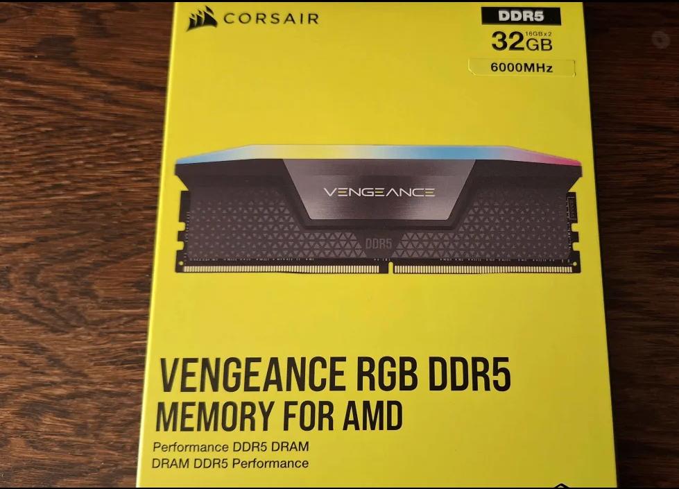 (Nieuw) Corsair Vengeance RGB DDR5 32 GB (2x16GB) 6000 MHz, 32 GB, Nieuw, Ophalen of Verzenden, Desktop