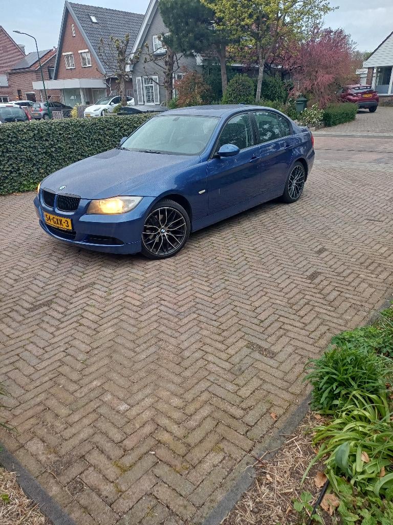 BMW 318i (2008) | Breedset | BOVAG Onderhouden | Incl. wb, Auto's, BMW, Euro 5, Zwart, Blauw, Origineel Nederlands