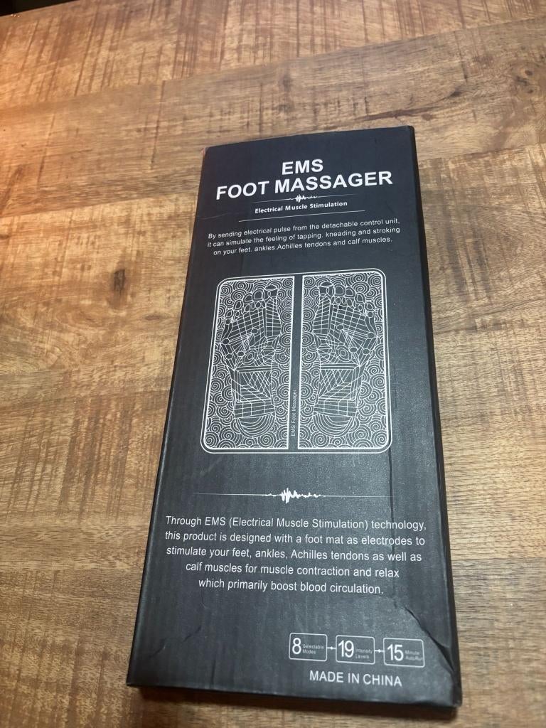 EMS Foot Massager – Elektrische Voetmassage Mat, Ophalen of Verzenden, Nieuw, Overige typen