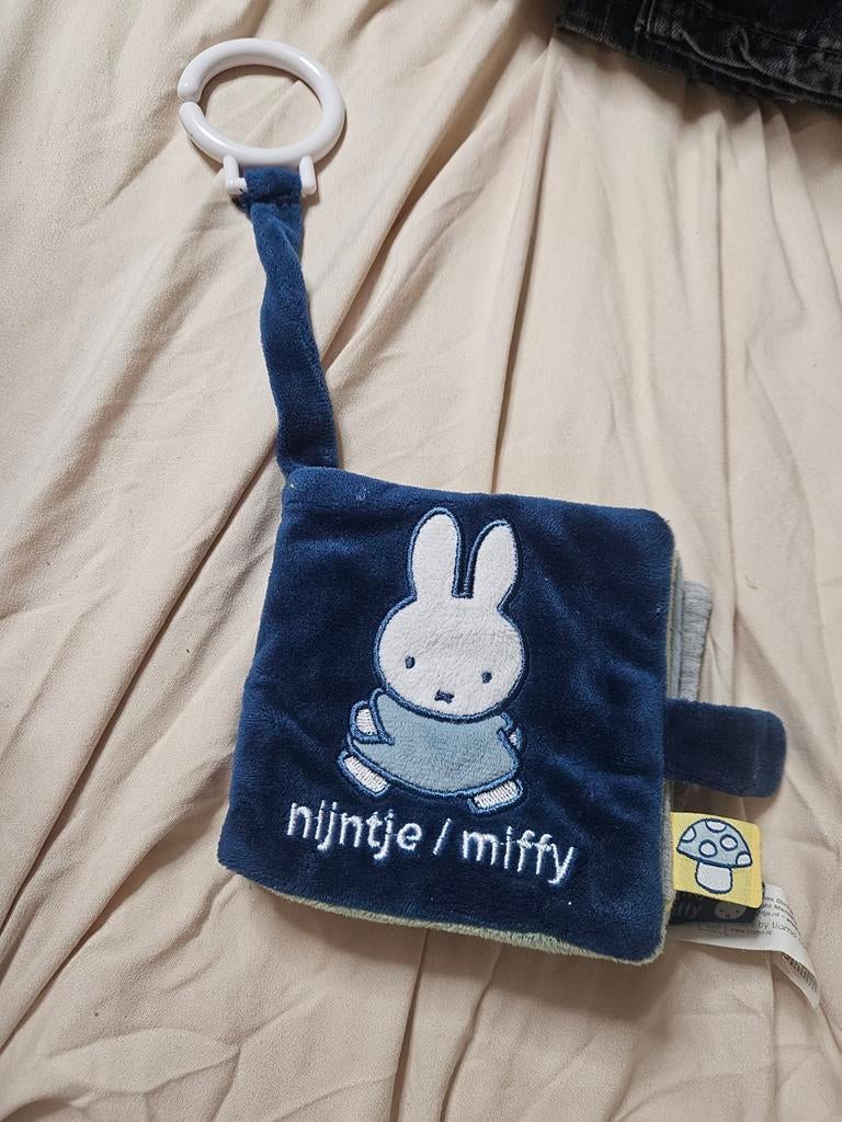 Nijntje/Miffy stoffen knisper boekje, Ophalen of Verzenden, Gebruikt, Overige typen