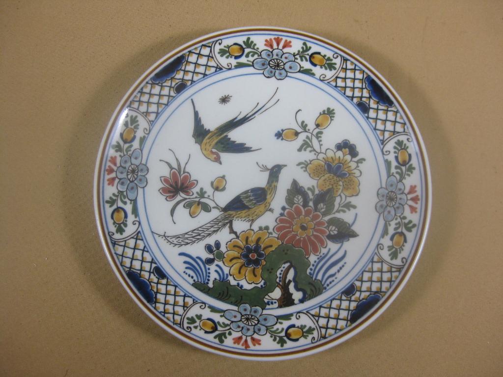 Porceleyne Fles wandbord polychrome, Ophalen of Verzenden