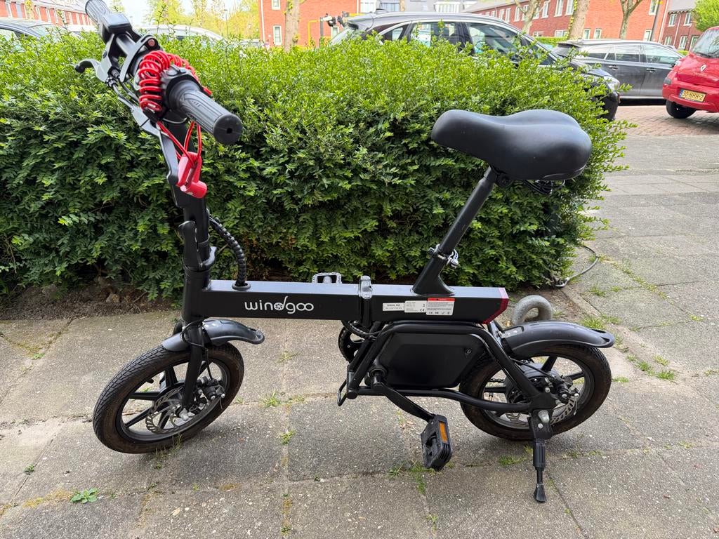 Windgoo opvouwbare elektrische fiets, Fietsen en Brommers, Elektrische fietsen, Overige merken, Gebruikt, Ophalen of Verzenden
