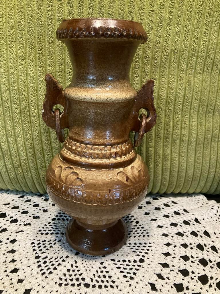 Vintage keramiek vaas (150426c), Ophalen of Verzenden