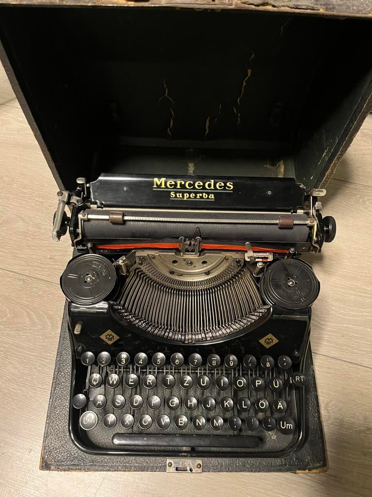 Duitse typmacine van de xx tweedewereld oorlog, Ophalen of Verzenden, Zo goed als nieuw