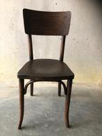 4 Thonet stoelen, Huis en Inrichting, Stoelen, Ophalen, Gebruikt, Bruin, Vier