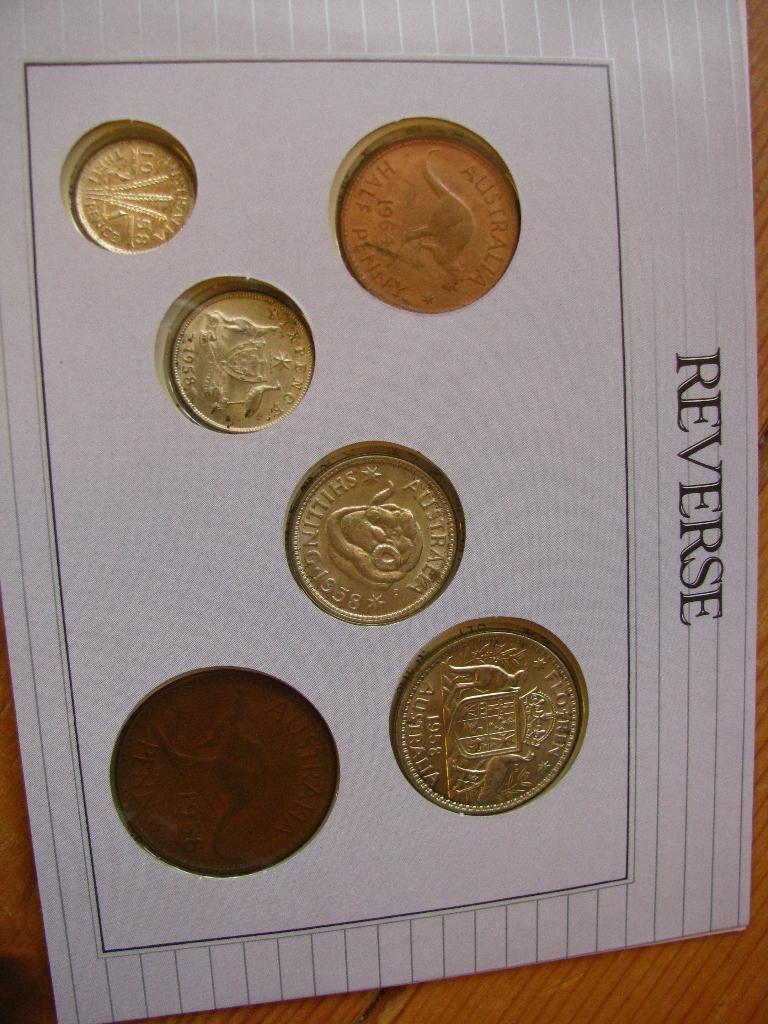 Australië muntset 1958 zilver, Ophalen of Verzenden, Setje, Zilver