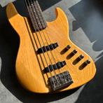 Fender Jazz Bass JBV-95R Japan 1987 Natural, Verzenden, Gebruikt, Elektrisch, 5-snarig