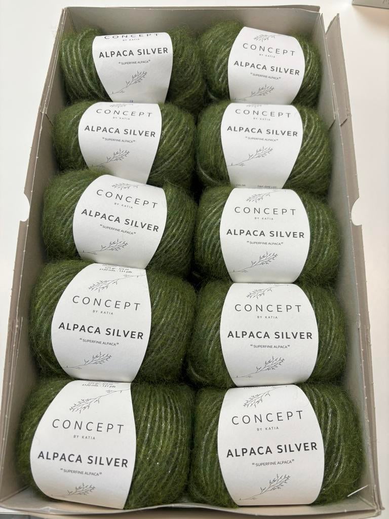 OPRUIMING Katia Alpaca Silver in versch. kleurpakketten, Breien of Haken, Breekamp 5, Nieuw, Ophalen of Verzenden