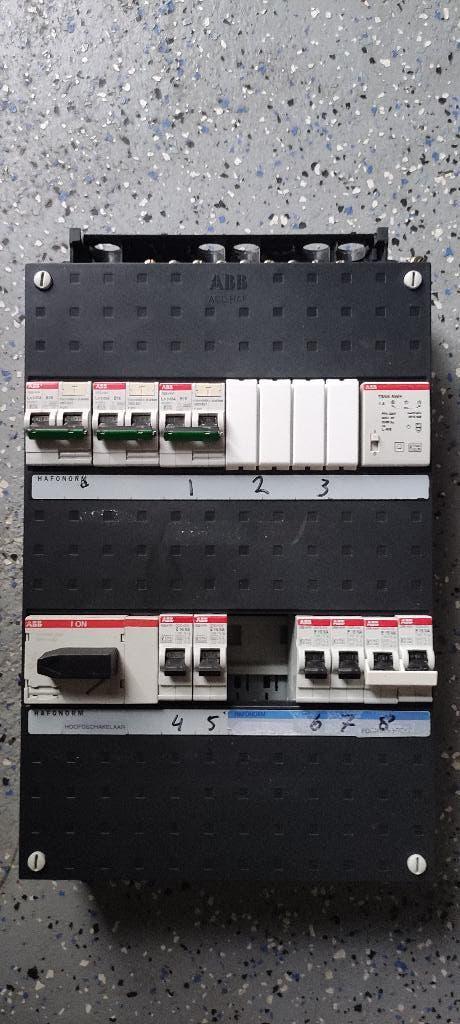 ABB 3-Fase Groepenkast (220x330), Doe-het-zelf en Verbouw, Elektra en Kabels, Ophalen of Verzenden, Gebruikt, Overige typen