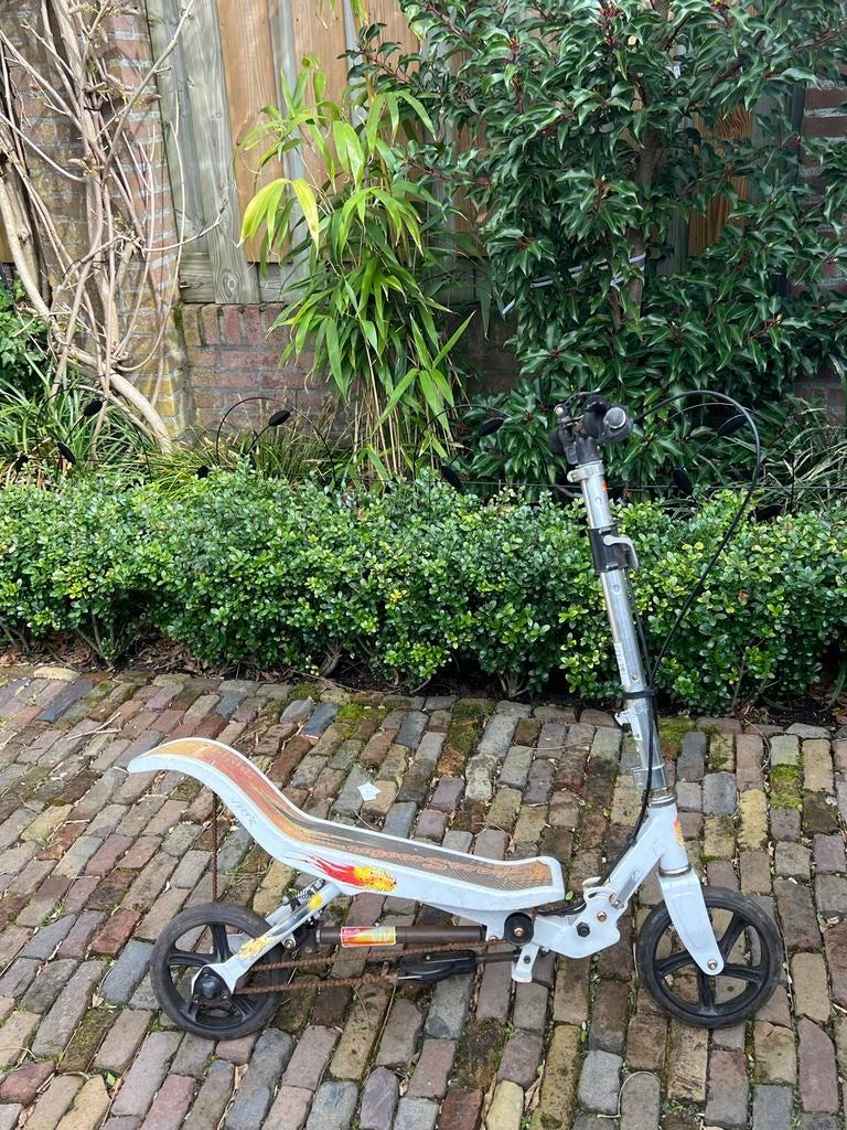 Spacescooter wit, Fietsen en Brommers, Steps, Ophalen, Gebruikt, Gewone step