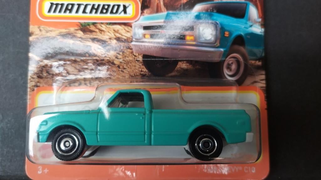 Chevrolet c10 Chevy 1:64 3inch Matchbox, Auto, Verzenden, Nieuw, Matchbox@mattel.com