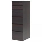 Malm ladenkast | IKEA | zwart, Ophalen, Gebruikt, 5 laden of meer, 100 tot 150 cm