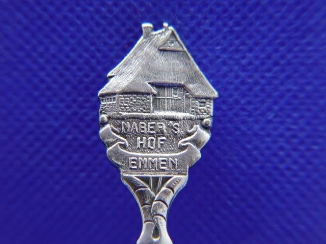 Lepeltje:  Emmen Nabershof, Antiek en Kunst, Antiek | Bestek, Verzenden