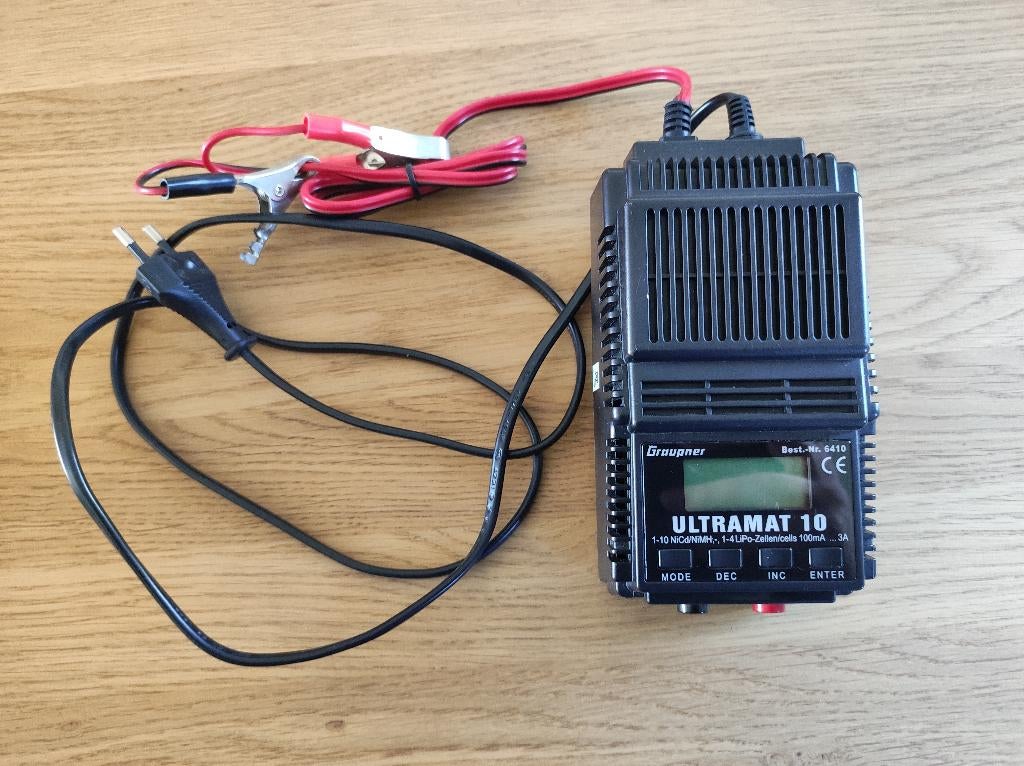Graupner Ultramat 10 Lader, Ophalen of Verzenden, Gebruikt
