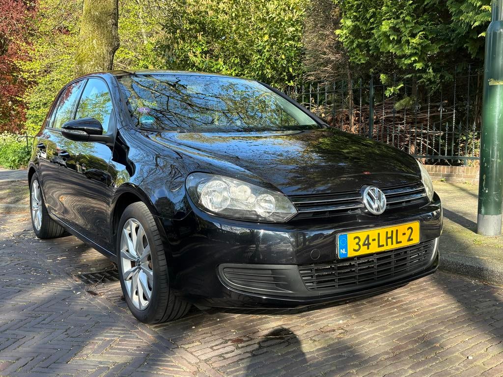 Volkswagen Golf 1.2 TSI 77KW 5D 2010 Zwart, Auto's, Volkswagen, Voorwielaandrijving, Stof, 4 cilinders, 610 kg