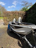 Vissersboot en trailer, Watersport en Boten, Ophalen, Gebruikt, Tot 10 pk, Elektrisch
