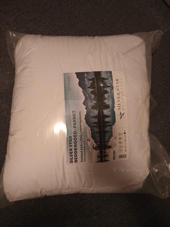 Beddengoed-Pakket Dekbed + Kussens, Huis en Inrichting, Slaapkamer | Beddengoed, Nieuw, Tweepersoons, Wit, Ophalen of Verzenden