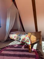 Woodies Nobel peuterbed 70x140 compleet matras en beddengoed, 70 tot 85 cm, Zo goed als nieuw, Matras, 140 tot 160 cm