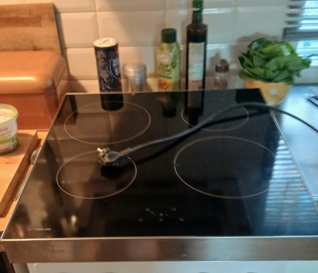 Pelgrim PK1154RVS inductie kookplaat, Witgoed en Apparatuur, Kookplaten, Ophalen of Verzenden, Vrijstaand, Inductie, 4 kookzones