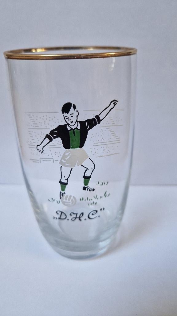 Voetbalglas DHC, Verzamelen, Ophalen of Verzenden, Zo goed als nieuw, Overige binnenlandse clubs, Overige typen