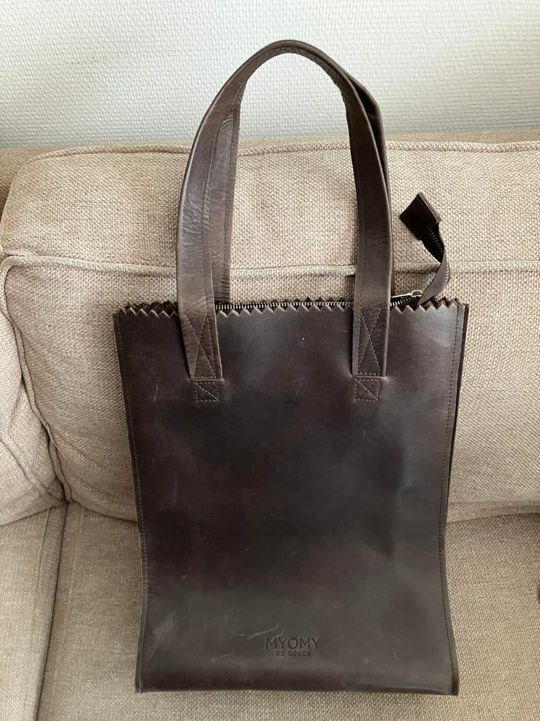MYOMY tas My Paper Bag, Ophalen of Verzenden, Gebruikt, Bruin, Shopper