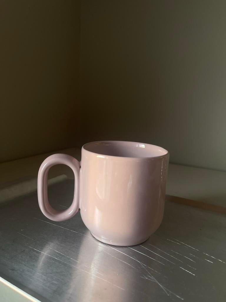 Hay mok Barro lichtroze, Ophalen, Gebruikt, Keramiek, Effen