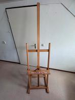 Houten schildersezel, Hobby en Vrije tijd, Schilderen, Ophalen, Gebruikt, Ezel