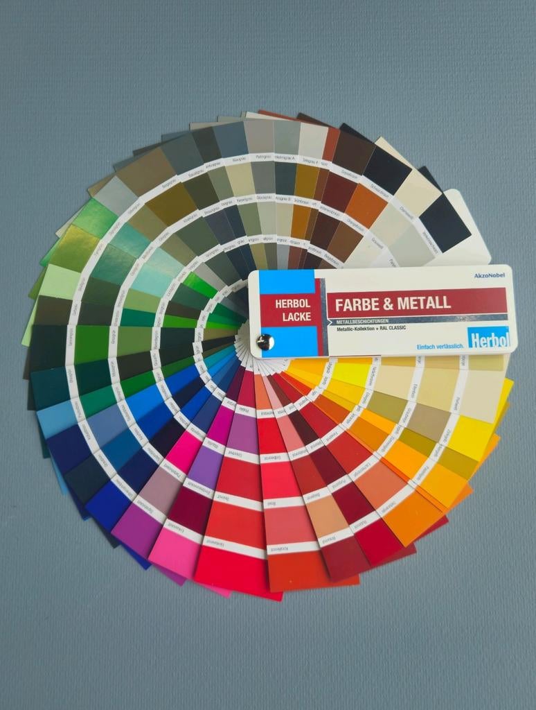 Goedkoopste Ral Waaier met Metallic Kleuren, Verzenden