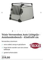 Trixie autobench maat m/l, Ophalen, Zo goed als nieuw