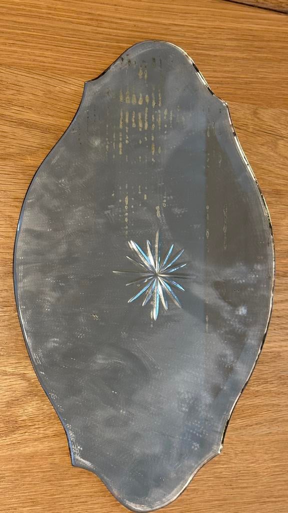 Antiee spiegels, Ophalen of Verzenden, Overige vormen, Minder dan 50 cm, Minder dan 100 cm