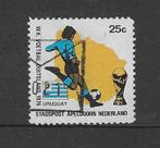 STADSPOST APELDOORN - WK VOETBAL 1974 URUGUAI, Ophalen of Verzenden, Na 1940, Gestempeld