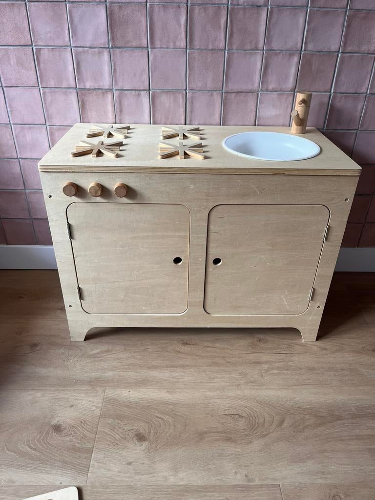 Speelgoedkeuken Petit Amelie, Ophalen, Gebruikt, Hout, Speelkeuken