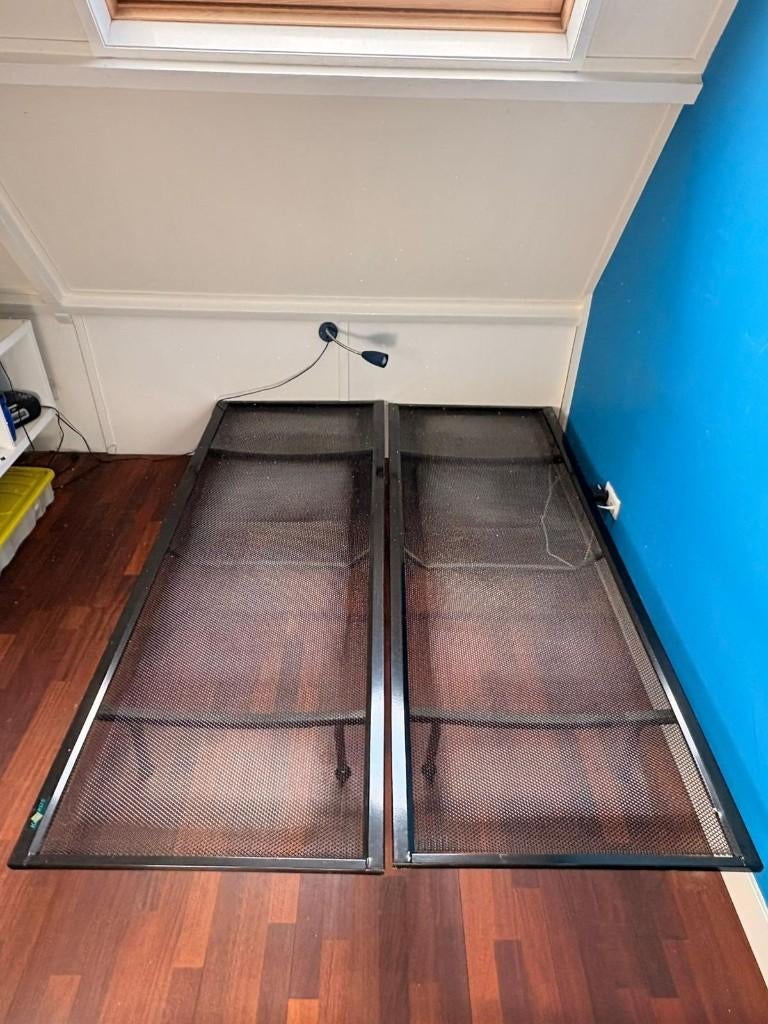 spiraal bodem, Huis en Inrichting, Slaapkamer | Bedden, Eenpersoons, Ophalen of Verzenden, Zo goed als nieuw, 80 cm