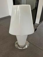 AV Mazzega XL Murano retro vintage design glazen lamp 1980, Huis en Inrichting, Lampen | Tafellampen, Ophalen, Zo goed als nieuw