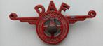 DAF  Embleem oude brandweer auto., Ophalen of Verzenden