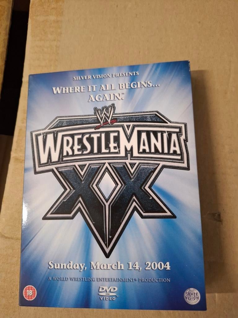 WrestleMania XX DVD - WWE Wrestling Entertainment, Ophalen of Verzenden, Gebruikt, Vechtsport, Speelfilm