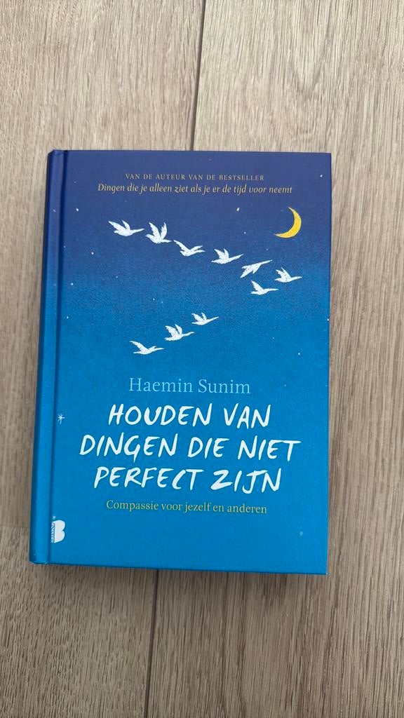 Haemin Sunim - Houden van dingen die niet perfect zijn, Boeken, Ophalen of Verzenden, Zo goed als nieuw, Haemin Sunim