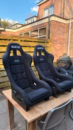 Twee Sparco Evo QRT racestoelen - Zo goed als nieuw, Ophalen, Zo goed als nieuw