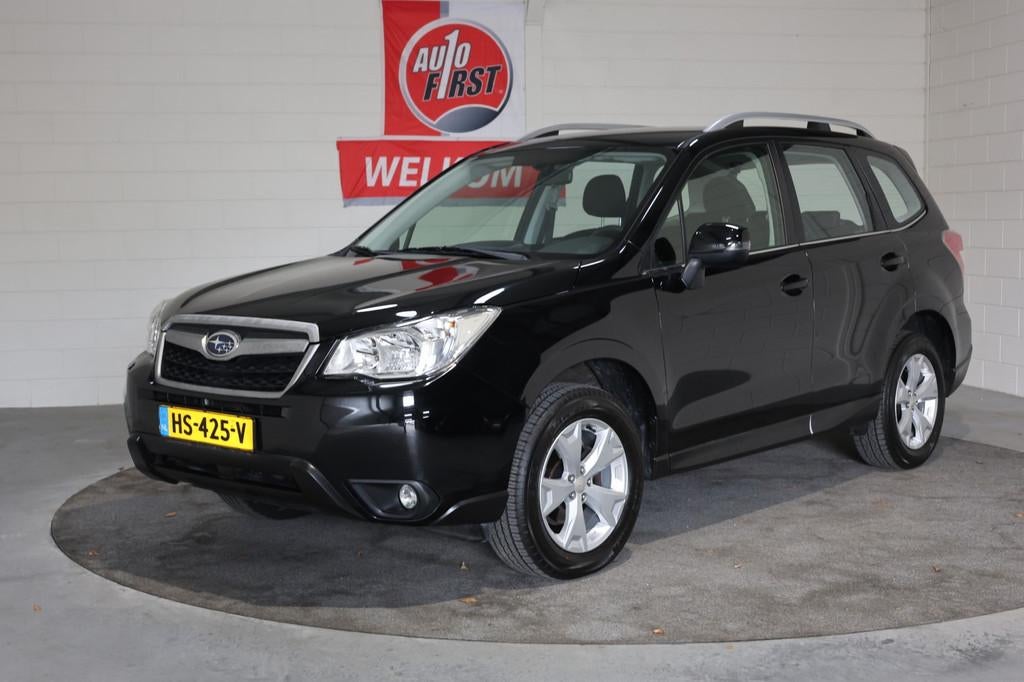 Subaru Forester 2.0 Comfort Automaat, AWD, 2e Eig. Ideale ca, Auto's, Subaru, Automaat, 4 cilinders, Zwart, Origineel Nederlands