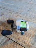 Shimano Calcutta 201D 201 reel reeltje Japan, Ophalen of Verzenden, Zo goed als nieuw, Molen