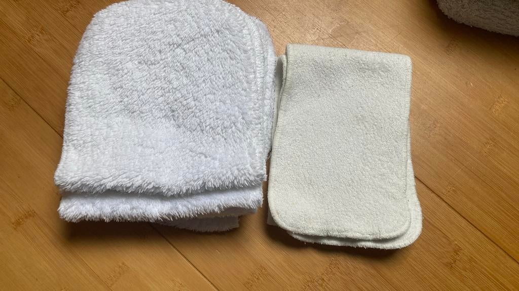 6 boosters voor wasbare luiers, Ophalen of Verzenden, Zo goed als nieuw, Jongetje of Meisje